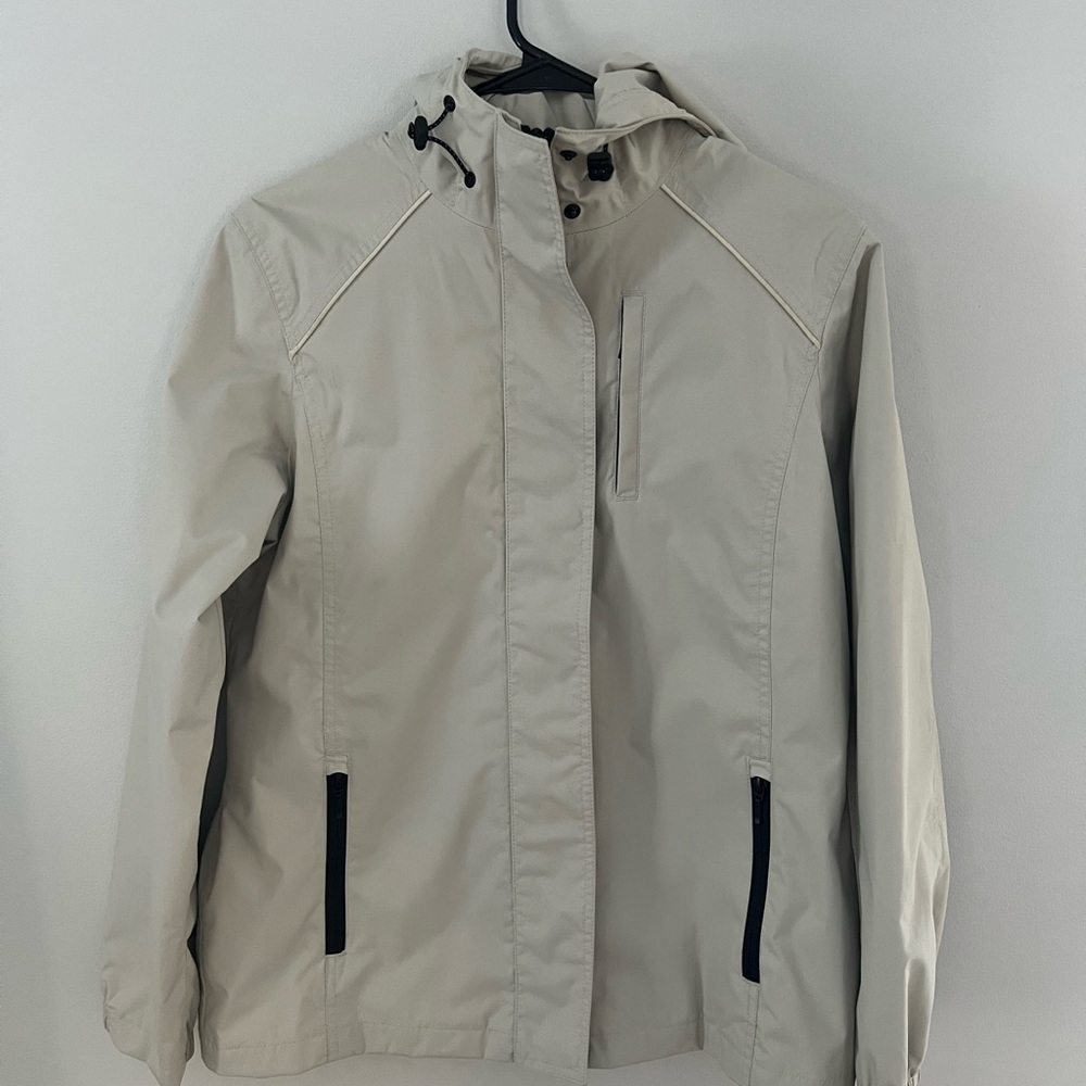 Women's Cream Jacket Eddie Bauer EUC